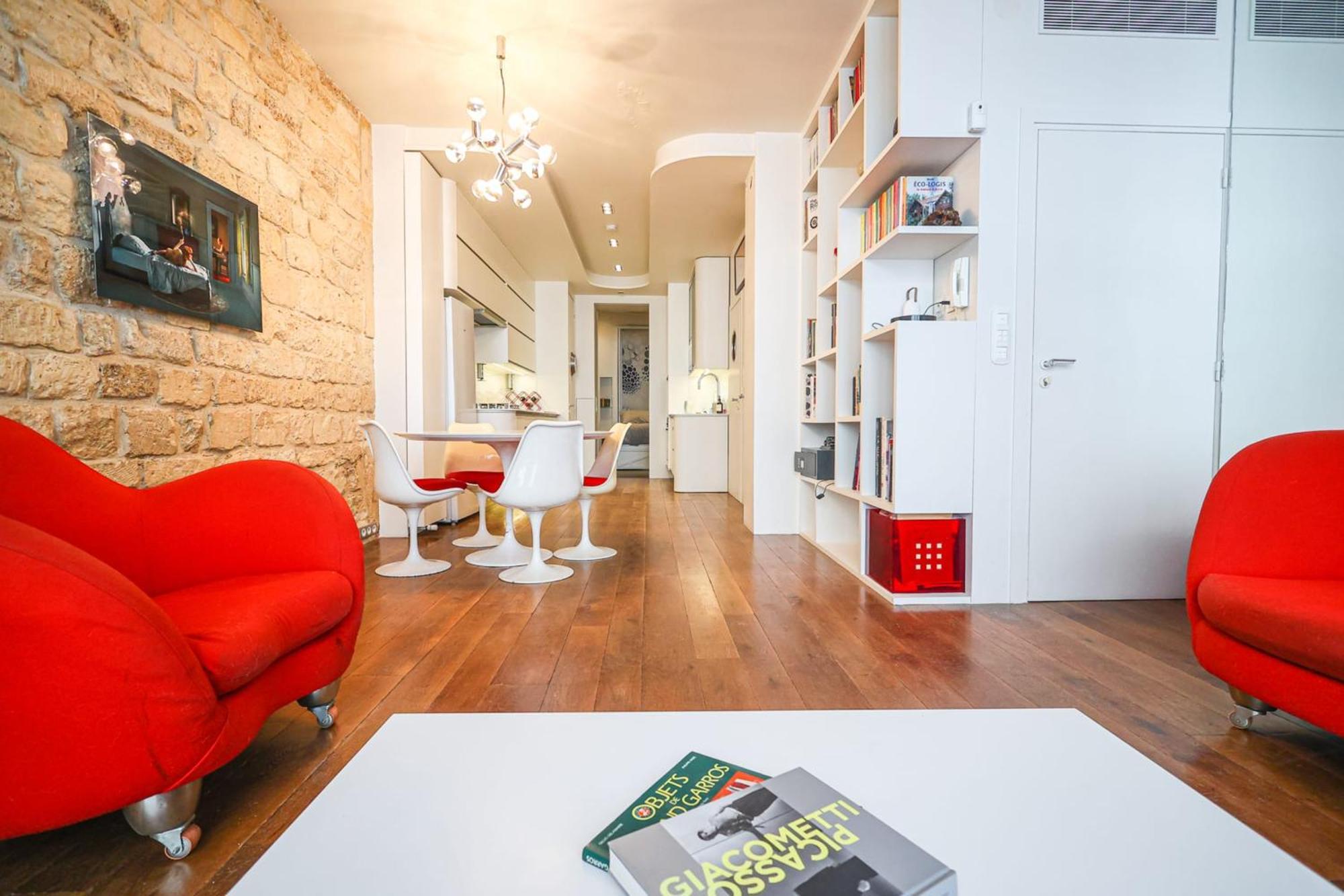 פריז Elegant Appartement Climatise De 65 M2 Avec 2 Ch מראה חיצוני תמונה
